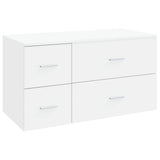 Bathroom Furniture Set 2 pcs White Engineered Wood 3404016
