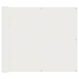 Balcony Screen White 100 x 1000 cm Oxford Fabric 42030608