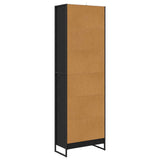Book Cabinet 2 pcs Black Oak 60 x 30 x 189.5 cm Engineered Wood 3402998
