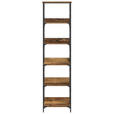 Bookshelf Old Wood 50x33x188.5cm Engineered Wood 882757