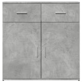 Sideboard Concrete Grey 79x38x80 cm Engineered Wood 840523