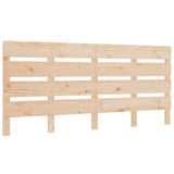 Headboard 120x3x80 cm Solid Wood Pine 821337