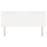LED Headboard White 160 cm Faux Leather 42007306