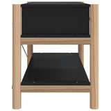 TV Cabinet Black 82x38x45 cm Engineered Wood 345661