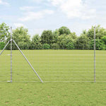 Field Fence Grey 1.6 x 10 m Steel 42005795