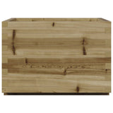 Garden Planter 70x70x49.5 cm Impregnated Wood Pine 847367