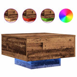 Coffee Table Old Wood 55 x 55 x31 cm Engineered Wood 862994