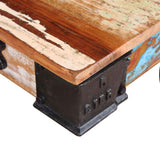 243980 Coffee Table Reclaimed Wood 90x45x35 cm