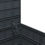 Storage Box Anthracite 55 x 53 x 57 cm Polypropylene 870579