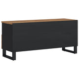 TV Cabinet 100x33x46 cm Solid Wood Mango and Engineered Wood 351981