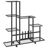 Plant Stand Black Powder-coated metal 94.5 cm x 25 cm x 92.5 cm 336114