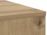 Desk with Drawer Artisan Oak 100 x 40 x 75 cm Engineered Wood 8000459
