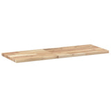 Floating Shelves 2 pcs 80x30x2 cm Untreated Solid Wood Acacia 3279372