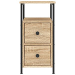 ZNTS Bedside Cabinet Sonoma Oak 30x60x60 cm Engineered Wood 826065