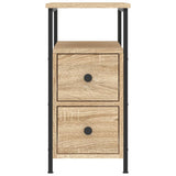 Bedside Cabinet Sonoma Oak 30x60x60 cm Engineered Wood 826065