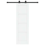 Sliding Door ORKDAL White 61 x 198.5 cm Solid Pine Wood 3333437