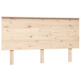 Bed Headboard 144x6x82.5 cm Solid Wood Pine 819170