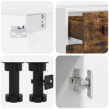 Kitchen Unit KALMAR 4 pcs Smoked Oak Engineered Wood 3438300