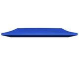 ZNTS Party Tent Roof 3x6 m Blue 44987