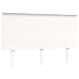 Bed Frame without Mattress White 140x190 cm Solid Wood Pine 3193382