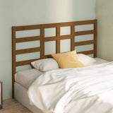 Bed Headboard Honey Brown 156x4x104 cm Solid Wood Pine 818148