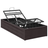 Electric Adjustable Bed Frame Brown 200 x 80 x 33.5 cm Steel 42037274