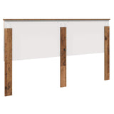 Headboard with Headboard Old Wood 160 cm Engineered wood 887745