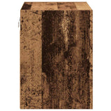 Garage Wall Cabinets 2 pcs Old Wood Engineered Wood 860640