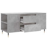 Coffee Table Concrete Grey 102x44.5x50 cm Engineered Wood 830992