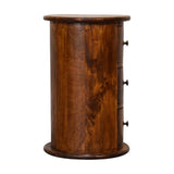 Mini Chestnut Drum Chest IN3310