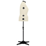 Adjustable Dress Form Female Cream L Size 44-50 288490