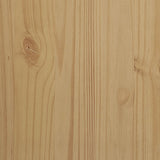 Wardrobe FLORO Wax Brown 77x53x171 cm Solid Wood Pine 374005
