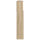 Headboard Cabinet Sonoma Oak 220x19x103.5 cm 811901