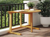 Folding Balcony Table 90x60x72 cm Solid Wood Acacia 364896