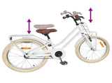 Kids Bike 20 Inches for 6-11 Years Old White 42009179