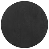 Side Table Black 50x40 cm Solid Wood Mango 4017535