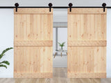 Door NARVIK Natural 100 x 210 cm Solid Pine Wood 42047087