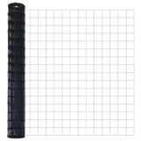 Euro Fence Grey 1.6 x 10 m PVC-coated iron 42004513