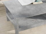 Coffee Table Concrete Grey 90 x 50 x 45 cm Engineered Wood 8000255