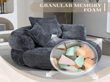 COOLMORE Lazy Sofa Durable Comfort Lounger High Back Bean Bag Chair Couch With Three Pillows for W2678P312245
