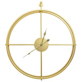 Wall Clock Gold 52 cm Iron 325170