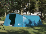 Tunnel Tent 4-Person with Roof Blue and Grey 318 x 275 x 140 cm 42004054
