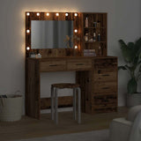 Dressing Table 2 pcs Brown 78.5 x 41 x 135 cm Engineered Wood 3334198