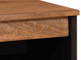 Sideboard Acacia Brown Finish 60 x 33 x 75 cm Solid Mango Wood 4017925