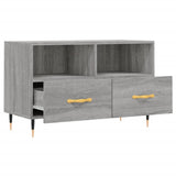 TV Cabinet Grey Sonoma 80x36x50 cm Engineered Wood 828954
