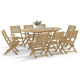 Folding Garden Chairs 6 pcs 54.5x61.5x86.5 cm Solid Wood Acacia 3214226