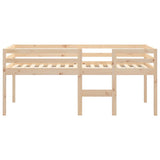 High Sleeper Bed without Mattress 80x200 cm Solid Wood Pine 821609