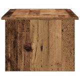 Coffee Table Old Wood 150x50x35 cm Engineered Wood 855980