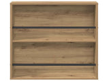 Magazine Rack 2 pcs Artisan Oak 60 x 12 x 70 cm Engineered Wood 890839