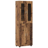 TV Cabinet Set with Shelf FLORIN 3 pcs Old Wood Engineered Wood 3398012